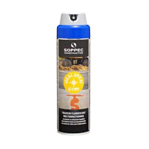 Ideal Spray luminiscējoša krāsa marķēšanai (zila), 500ml