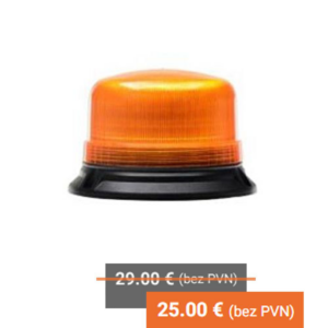 LED bākuguns uz 3 skrūvēm (12-24V), R65
