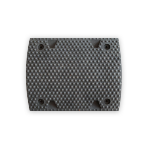 Ātruma slāpētāja (guļošā policista) vidējais elements, PVC 420x500x50mm, melns