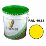 Ūdens bāzes ceļu marķējamā krāsa VISAQUA, dzeltena (RAL 1023), 27kg spainis [VIS]
