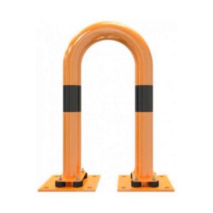 Metāla aizsargbarjera (cinkota un krāsota), 400x650mm, montējama pie pamatnes (elastīga) [SCH]