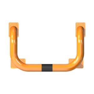 Metāla aizsargbarjera U-tipa (d=76mm), dubultā 750x450x1150mm [SCH]