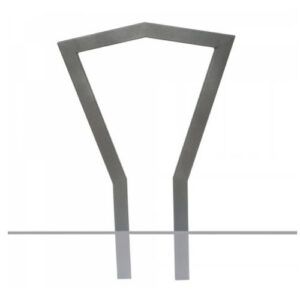 Velosipēdu statīvs COPPA (divpusējs), karsti cinkots un krāsots DB 703 (betonējams)