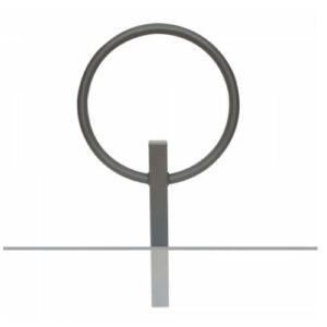 Velosipēdu statīvs GIRO (divpusējs), karsti cinkots un krāsots DB 703 (betonējams)