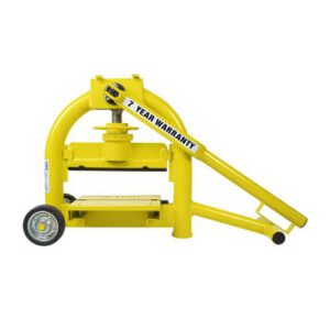 Giljotīna (4-pusēja) uz 2 riteņiem un 1 atsperi max. w=330mm (max. h=10-120mm) [ORI]