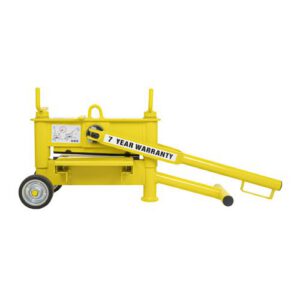 Giljotīna (4-pusēja) uz 2 riteņiem ar 2 atsperēm max. w=330mm (max. h=10-120mm) [ORI]