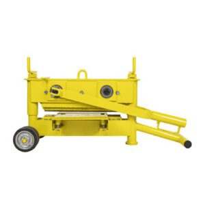 Giljotīna (4-pusēja ar Lamella nažiem) uz 2 riteņiem ar 2 atsperēm (ar pagarinājuma cauruli) max. w=430mm (max. h=10-120mm) [ORI]