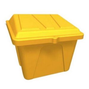 Smilts/sāls plastmasas konteiners (dzeltens), 100l [JF]