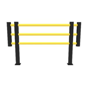 Elastīgā drošības barjera darba zonām (FOXTROT), 2000x1200mm [DAN]
