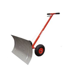 Sniega lāpsta - stūmējs uz 2 riteņiem (740mm) [PP]