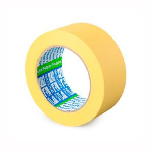 Krāsotāju līmlenta 60 grādu, 50mm x 50m, dzeltena (rullis)