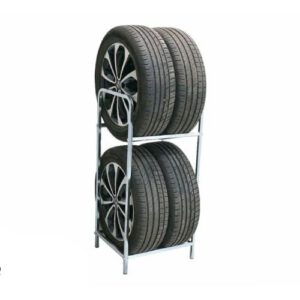 Riepu statīvs 2 stāvos (4 riepām), cinkots (560x1180mm) [KRO]