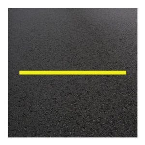 Termoplastikāta līnija (karsējama), 60x1000mm, dzeltena (RAL 1023)