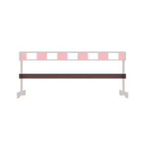 Šķērsstienis (apakšējais balsts) gājēju finiera barjerai, l=1500mm, h=110mm