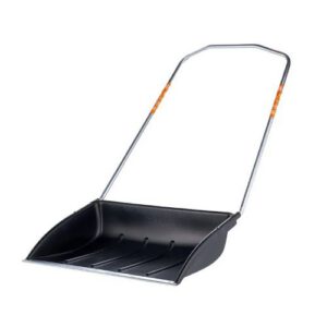 Sniega lāpsta - stūmējs Snow Sledge Professional (Fiskars) [GI]