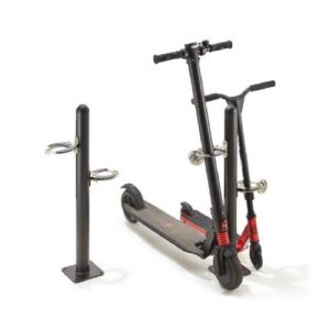 Statīvs 2 skrejriteņiem (stiprināms pie pamatnes), 170x400x750mm [MOT]