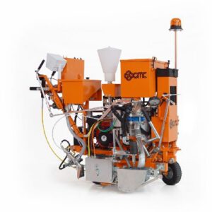 Līniju krāsošanas ierīce 2-komponentu aukstajam plastikātam UNIVERSAL (Petrol benzīna dzinējs) [CM]