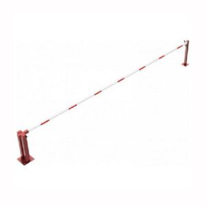 Paceļama barjera ar pneimatisko atsperi un fiksētu atbalsta stabu (ar euro-profila cilindra slēdzeni), 7000mm [SCH]