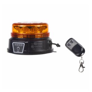 LED bākuguns uz magnēta ar piesūcekni, lādējama, ar vadības pulti (12-24V), 36W (R65) [CZ]