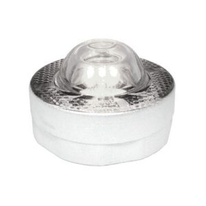 Stikla atstarotājs d=100mm, h=64mm (balts) [W]