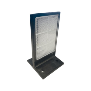 Elastīgs ceļa atstarotājs, 92 x 160 mm, balts