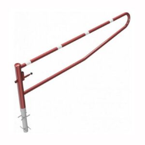 Horizontāli grozāma barjera bez atbalsta staba (ar piekaramo atslēgu), 3000mm (betonējama) [SCH]
