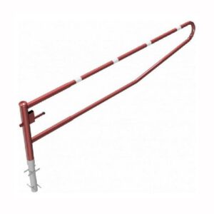 Horizontāli grozāma barjera bez atbalsta staba (ar euro-profila cilindra slēdzeni), 3500mm (betonējama) [SCH]