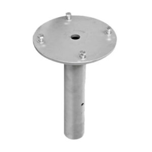 Iebetonējama metāla pēda metāla aizsargstabiem ar d=159mm [MO]