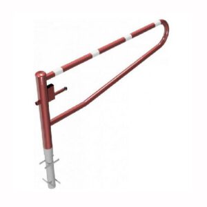 Horizontāli grozāma barjera bez atbalsta staba (ar piekaramo atslēgu), 2000mm (betonējama) [SCH]