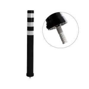 Lokans stabiņš (PU ar vītni), melns, 100cm [SMA]