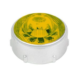 Stikla atstarotājs d=113mm, h=64mm (dzeltens) [W]