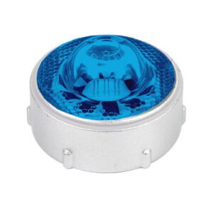 Stikla atstarotājs d=113mm, h=64mm (zils) [W]