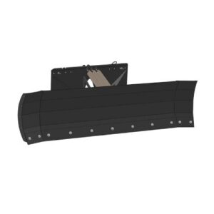 Diagonālā sniega lāpsta (3-punktu) ar grozāmiem sānu spārniem, 2500mm [KF]