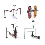 Skrejriteņu un skrituļdēļu statīvi