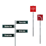 Ielu nosaukuma un norādes zīmes