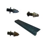 Cietsakausējuma naži sniega lāpstām