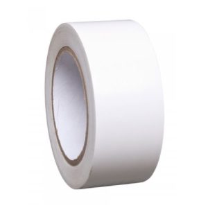 Pašlīmējoša norobežošanas lenta, balta (50mm x 33m)