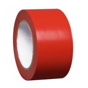 Pašlīmējoša norobežošanas lenta, sarkana (75mm x 33m)