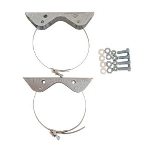 Plakans ceļa zīmju stiprinājumu (kronšteinu) komplekts (finiera un kompozītmateriāla zīmēm) [TRO]