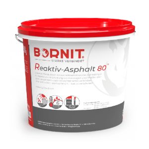 BORNIT® Reaktiv-Asphalt 80 (0-8mm graudainība) ātri cietējošs aukstais asfalts, 25kg spainis