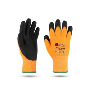 Cimdi ar divkāršu nitrila pārklājumu 1310-2 Double Shell Nitrile (ziemas; silti)