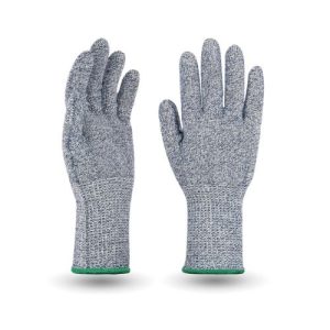 Cimdi 10-5 Food (izmantošanai pārtikas nozarē), griezumu izturīgi, mazgājami 70 grādu temp.)