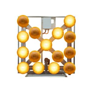 LED brīdinājuma panelis "Bulta LP15", 1230x1115mm (12/24V) [NI]