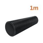 PE dubultsienu caurteka ar/bez uzmavas, 300/350mm, klase SN8 (garums 6m, bet griežam arī pilnos metros - 1m, 2m, 3m, 4m, 5m; cena par metru)