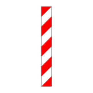 Vertikālais apzīmējums Nr.914 "Platuma gabarītzīme", 250x2000mm, 1. atstarošanas klase