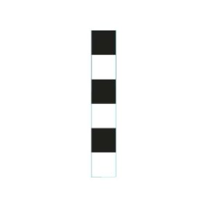 Gājēju pārejas brīdinājuma plāksne stabam 200x1200mm